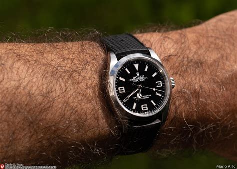 rolex explorer tropic strap